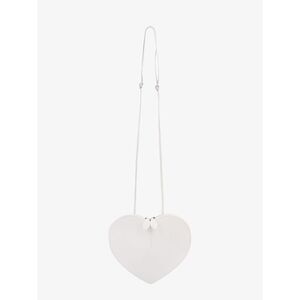 Alaia Women Le Coeur Leather Crossbody Bag